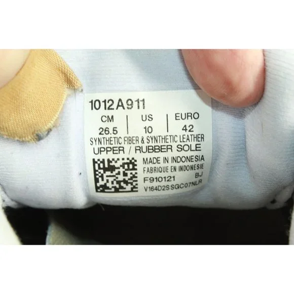 Asics Gel Contend 7 Black Mesh Breathable Running Sneakers Size 10 - Picture 7 of 9